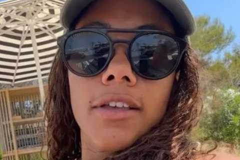 Arsenal and England legend Alex Scott stuns in bikini on Ibiza holiday as fans brand her ‘so..
