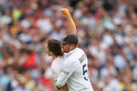England cricket star Jonny Bairstow carries eco yob off pitch at Lord’s as protesters disrupt Ashes ..