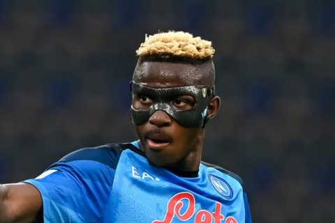 Watch Man Utd and Chelsea transfer target Osimhen ‘cook’ three players with ‘casual elite tekkers’..