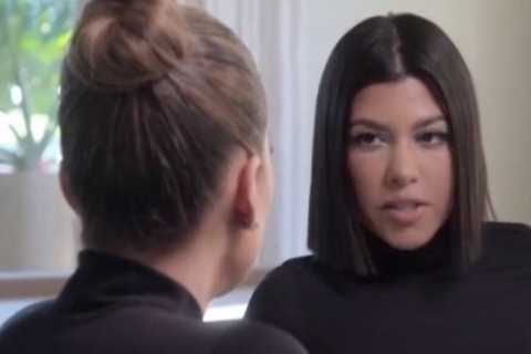 Kourtney Kardashian slams Kim as ‘intolerable’ and admits she might give younger sister the silent..