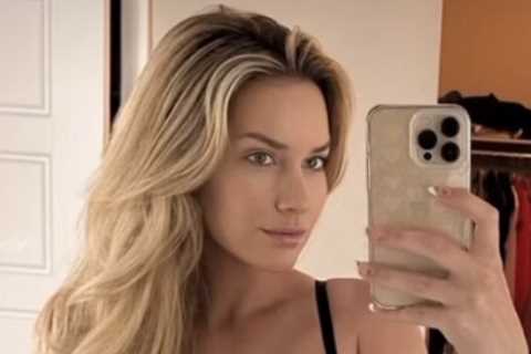 Paige Spiranac strips down to lingerie for busty snap as she shares steamy sneak peek of OnlyPaige..