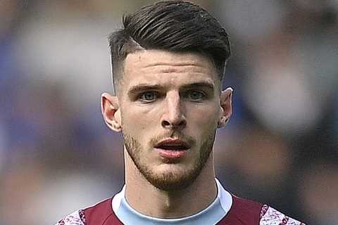 Arsenal’s £105million Declan Rice transfer DELAYED as West Ham reject Gunners’ multi-year payment..