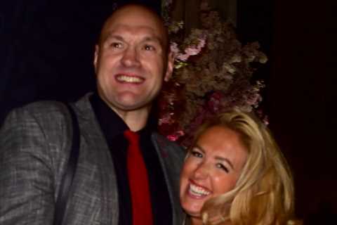 Tyson Fury and wife Paris attend Gordon Ramsay restaurant launch while chef’s daughter arrives with ..