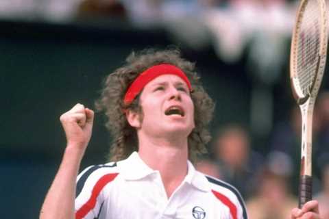 John McEnroe went from the bad boy of tennis, to a rocker on stage with the Eagles and..