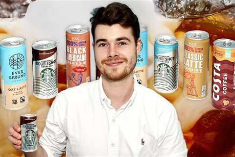 I tried canned coffees including Starbucks and Costa – I was blown away by a supermarket version