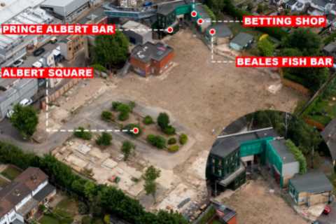 EastEnders’ old set is unrecognisable amid huge demolition job after soap’s big £87m move