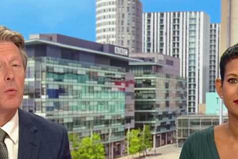Naga Munchetty wows BBC Breakfast viewers in stylish plunging dress