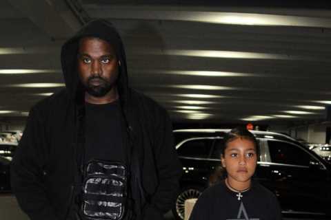 North West, 10, and mom Kim Kardashian pay tribute to Kanye as they dance to rapper’s song in sweet ..