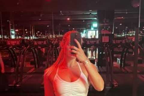 Love Island’s Mary Bedford flashes her abs in tight sports gear two years after stint in ITV2 villa