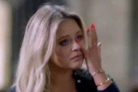 Emily Atack breaks down in tears as she learns of ‘horrifically sad’ family death