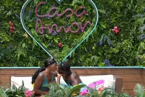 Love Island first look shock as Catherine kisses Casa Amor bombshell Elom