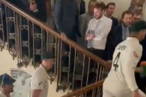 New footage shows moment Australian cricketers are HISSED at and branded ‘cheats’ by MCC members..