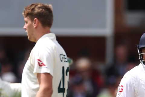 Eagle-eyed fans spot Australia star appearing to point and laugh at fuming Lord’s members as..