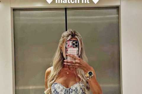 Taylor Fritz girlfriend Morgan Riddle looks sensational in Wimbledon outfit as US model ‘makes..