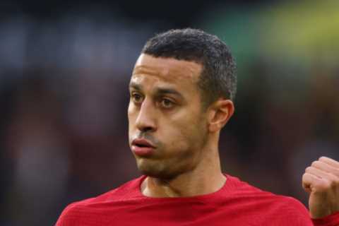 Liverpool fans fear Thiago Alcantara is leaving and say ‘this is going to hurt’ after spotting his..
