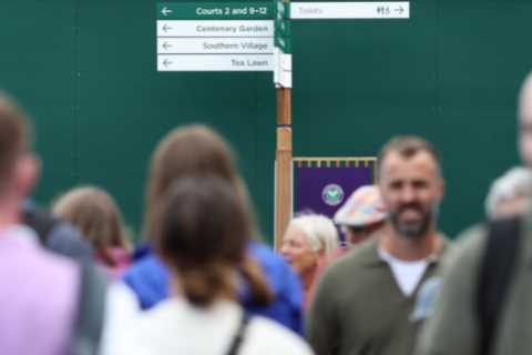 I work at Wimbledon and there’s a room few people know about… but it has strict rules after..
