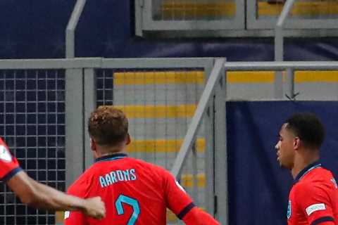 England U21 and Premier League star forced to fly home from Euros camp just 24 hours before..