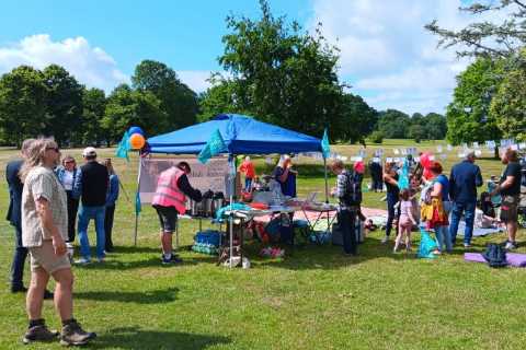 Striking teacher union sparks fury for having PICNICS while pupils and parents suffer