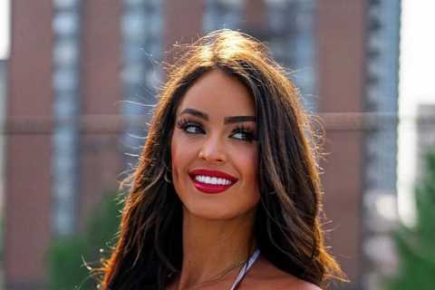 Rachel Stuhlmann fans call sexy tennis influencer the ‘perfect woman’ as she busts out of plunging..