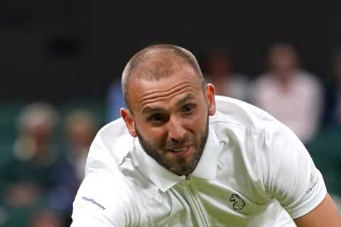 More Wimbledon heartache for struggling Dan Evans as British No2 crashes out in round one to..