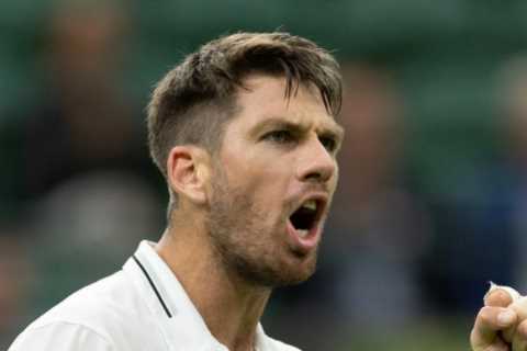 Cameron Norrie survives scare against unknown qualifier to make safe passage into Wimbledon round..