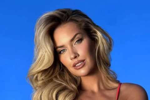 Paige Spiranac kicks off National Bikini day with very busty pic as fans beg ‘can we make it a..