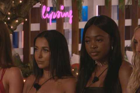 Footballer’s daughter Amber Wise beats Love Island rival in tense Casa Amor recoupling to make it..