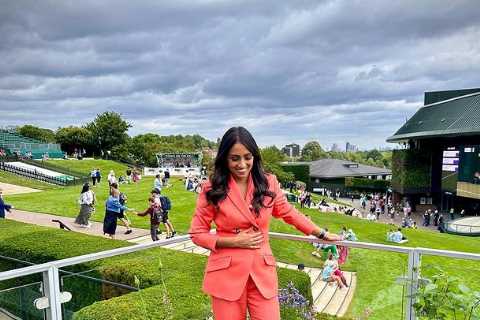 BBC presenter’s bold outfit at Wimbledon leaves fans stunned as fans say ‘our screens are..
