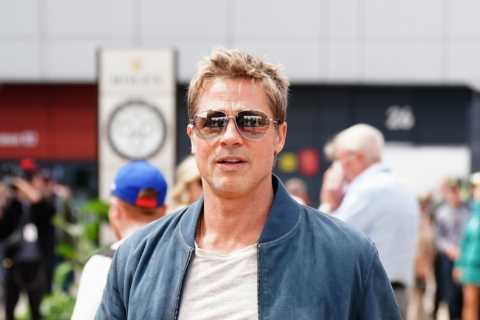 Brad Pitt spotted at Silverstone to film new F1 movie and even has his own garage… but all is NOT..