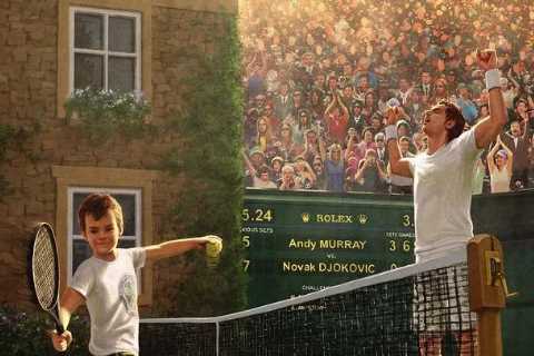 You’re a Wimbledon superfan if you can spot the mistake in Andy Murray painting celebrating his..