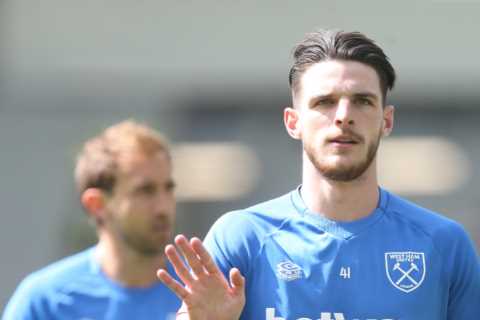 Declan Rice to have Arsenal medical TOMORROW as £105m club and British record transfer finally set..