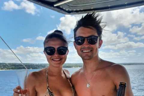 Megan Nicholls forced to deny rumour about boyfriend Kevin Stott as she insists ‘this is not true!’