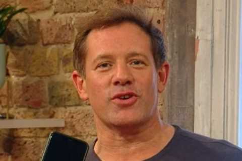 Saturday Kitchen host Matt Tebbutt fights back tears as he is interrupted on air with emotional..
