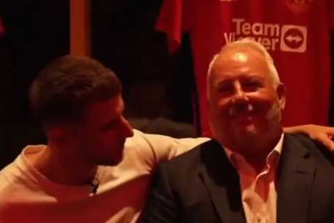 Chelsea fans furious at ‘snake’ Mason Mount after dad heard saying he’s ‘home’ as he’s welcomed to..