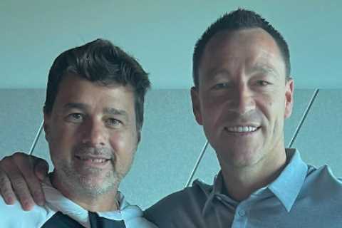 Eagle-eyed Chelsea fans spot something very wrong as new boss Mauricio Pochettino poses with club..