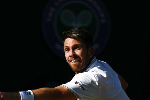 British No1 Cam Norrie knocked out by Chris Eubanks as Wimbledon dream comes crashing down in front ..