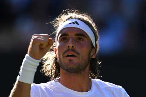 Andy Murray crashes OUT of Wimbledon in five-set epic defeat to Stefanos Tsitsipas 10 years after..