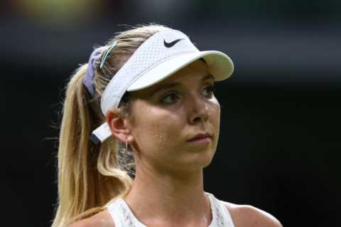 British singles hopes over for Wimbledon as Katie Boulter thrashed by defending champ Elena Rybakina
