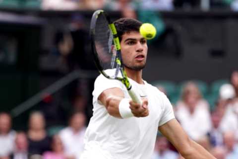 World No1 Carlos Alcaraz will go home to live in his parents’ flat above a kebab shop even if he..