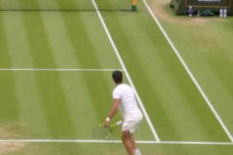 England cricket fans beg Wimbledon umpire to ‘pull on some whites’ and join Ashes team after superb ..