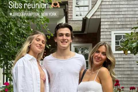 ‘Hottest tennis player ever’ Eugenie Bouchard shows off cheeky underboob in tiny bikini in reunion..