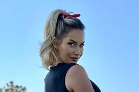Paige Spiranac leaves fans ‘needing to lay down’ as golf stunner wears ludicrously tight shorts in..