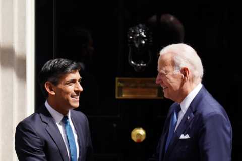 Biden says special relationship is ‘rock solid’ during crunch talks with Rishi on Ukraine before..