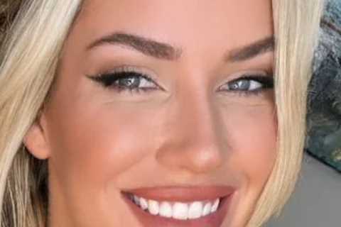 Paige Spiranac leaves little to imagination in busty cut-out dress as awestruck fans say ‘oh my..