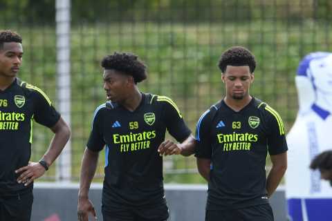 Three Arsenal academy stars promoted to first-team by Mikel Arteta including youngest player in..