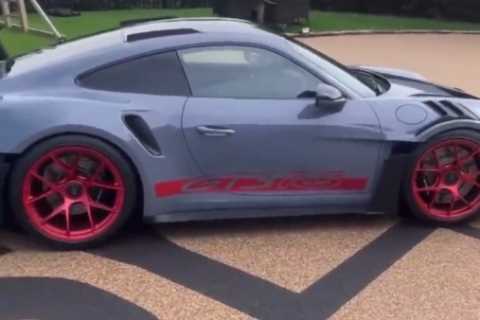 Tyson Fury swaps 07 Passat for £192,000 Porsche GT3 RS as boxer shows off incredible new ride on..