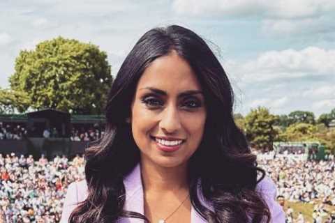 BBC presenter’s bold outfit at Wimbledon leaves fans swooning as they say ‘you are a breath of a..