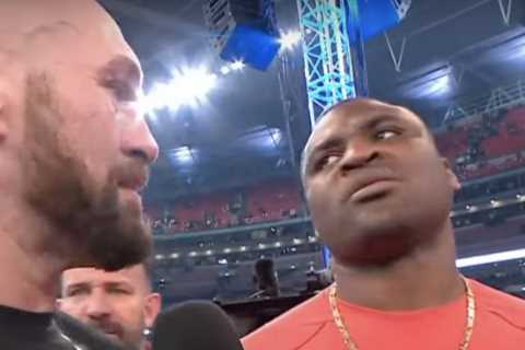 Francis Ngannou makes cheeky dig at UFC boss Dana White in official announcement of Tyson Fury fight