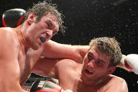 Tyson Fury could have lost unbeaten fight record to railway worker John McDermott in his early..