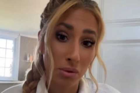 Stacey Solomon breaks down in tears as she watches husband Joe Swash’s moving documentary
